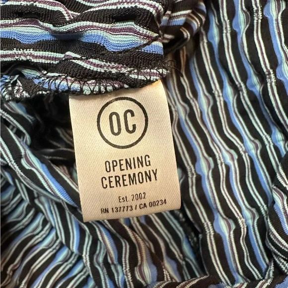 Opening Ceremony Blue A-Line Dress Small - Picture 5 of 6